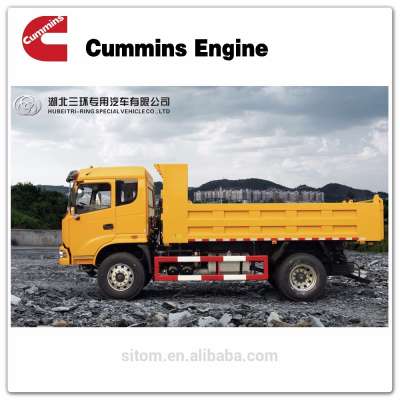 Cummins 190HP 4X2 10T 12T 15T dump truck